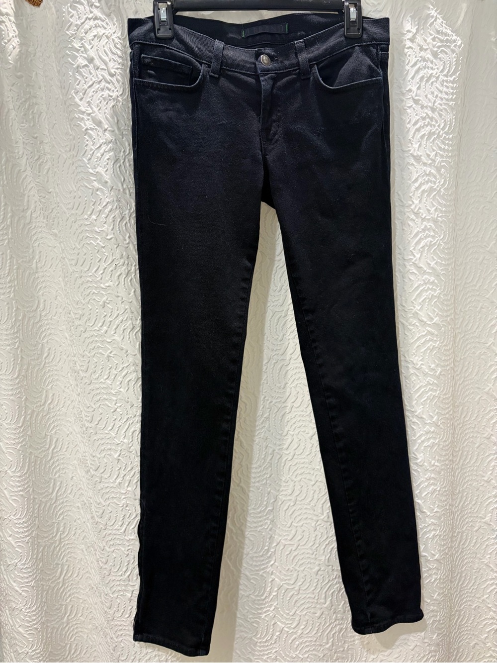 J Brand 27 Black Skinny Jeans